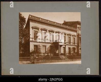 Hitzig Friedrich (1811-1881): Wohnhaus Viktoriastraße 33, Berlin-Tiergarten Stockfoto