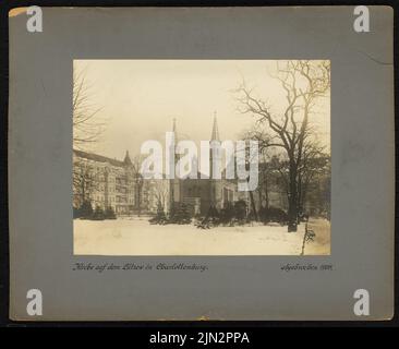 Studder Friedrich August (1800-1865): Kirche am Lützow, Berlin-Charlottenburg Stockfoto