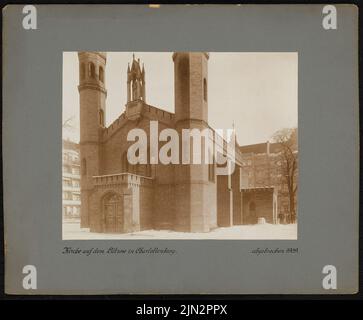 Studder Friedrich August (1800-1865): Kirche am Lützow, Berlin-Charlottenburg Stockfoto