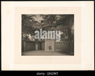 Wallot Paul (1841-1912): Reichstag, Berlin Stockfoto