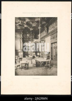 Wallot Paul (1841-1912): Reichstag, Berlin Stockfoto