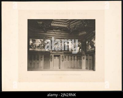 Wallot Paul (1841-1912): Reichstag, Berlin Stockfoto