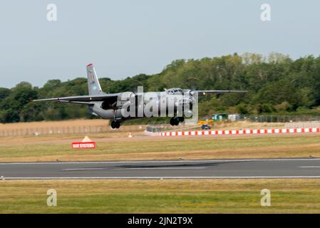 Rumänisch Antonov an-30 beim Royal International Air Tattoo Stockfoto