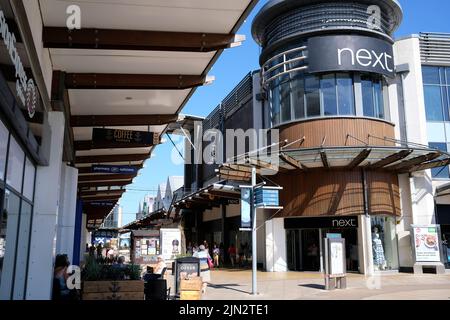 westwood Cross Einkaufszentrum, East kent, großbritannien august 2022 Stockfoto