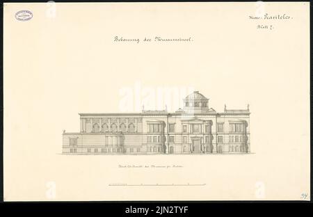 Schwatlo Carl (1831-1884): Museumsinsel-Wettbewerb, Berlin Stockfoto