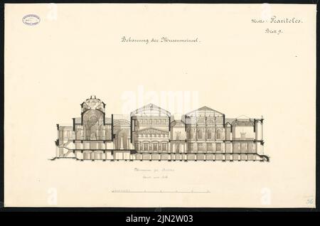 Schwatlo Carl (1831-1884): Museumsinsel-Wettbewerb, Berlin Stockfoto