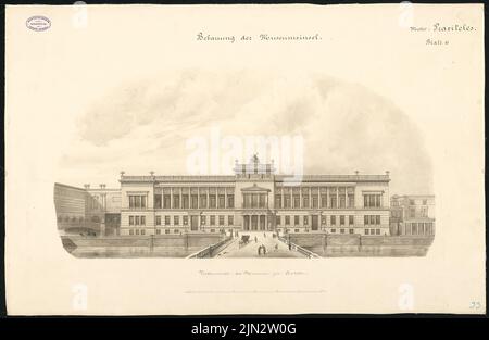 Schwatlo Carl (1831-1884): Museumsinsel-Wettbewerb, Berlin Stockfoto