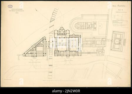 Schwatlo Carl (1831-1884): Museumsinsel-Wettbewerb, Berlin Stockfoto