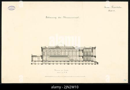 Schwatlo Carl (1831-1884): Museumsinsel-Wettbewerb, Berlin Stockfoto