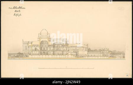 Spielberg Herrmann (1827-1886): Museumsinsel-Wettbewerb, Berlin Stockfoto