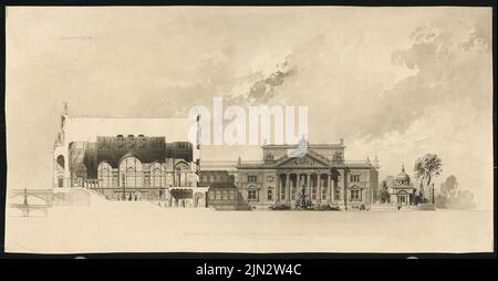 Schupmann Ludwig (1851-1920): Museumsinsel-Wettbewerb, Berlin Stockfoto