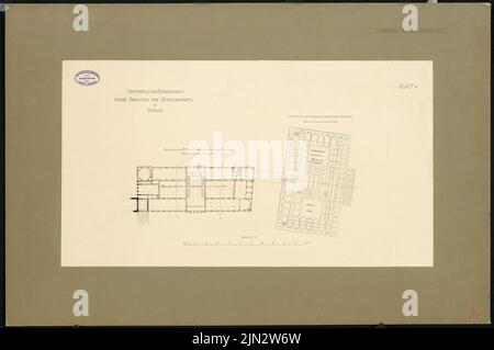 Schupmann Ludwig (1851-1920): Museumsinsel-Wettbewerb, Berlin Stockfoto