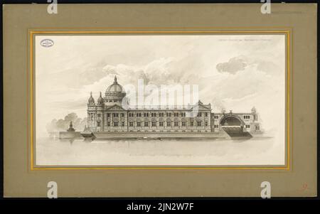 Schupmann Ludwig (1851-1920): Museumsinsel-Wettbewerb, Berlin Stockfoto