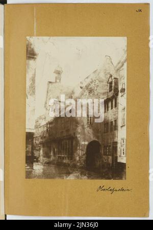 Stiehl Otto (1860-1940): Skizze und Fotoalbum 19: Oberlahnstein Stockfoto