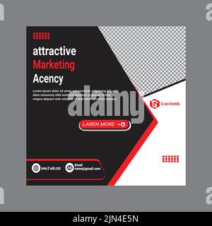 Entwerfen Sie weiße quadratische Webbanner für Social Media mit diagonalen transparenten Farbelementen. Quadratische Vorlagen für Werbung. Stock Vektor