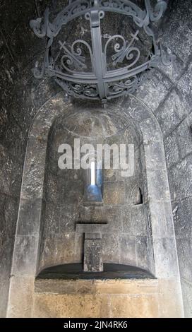 Das Kloster Haghartsin ist ein Kloster aus dem 13.. Jahrhundert in Dilijan, Armenien. Stockfoto