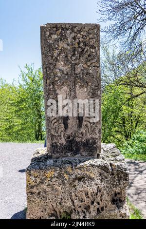 Das Kloster Haghartsin ist ein Kloster aus dem 13.. Jahrhundert in Dilijan, Armenien. Stockfoto