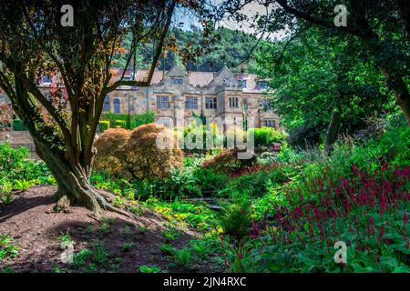 Mount Grace Manor Hausgärten Stockfoto