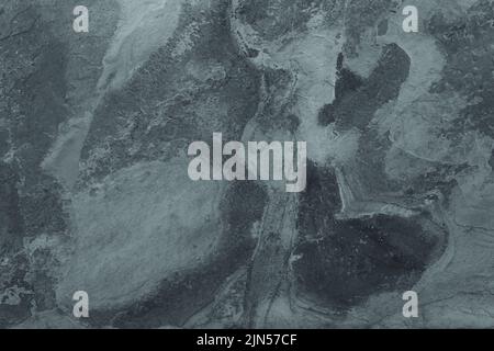Grunge rauhen grauen und schwarzen Stein Schiefer Hintergrund oder Textur Stockfoto