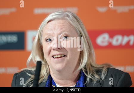 Foto vom 28-07-2022 von Katie Sadleir, die glaubt, dass die Commonwealth Games der „Partner der Wahl“ für den Sport sein wollen, um neue Formate auszuprobieren. Ausgabedatum: Dienstag, 2. August 2022. Stockfoto