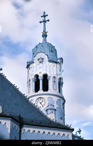 Die Blaue Kirche in Bratislava, Slowakei Stockfoto