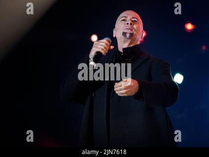 Die Human League auf der Bühne beim Lets Rock Festival Liverpool 2022 Stockfoto