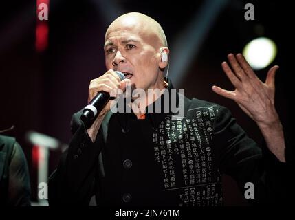 Die Human League auf der Bühne beim Lets Rock Festival Liverpool 2022 Stockfoto