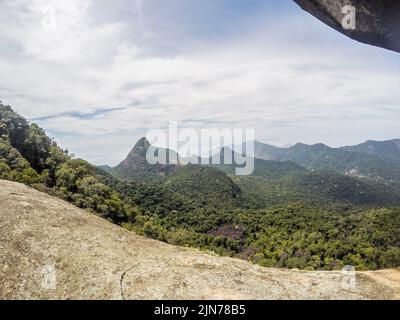 Visuelle Serrilha-Strecke in rio de janeiro Stockfoto