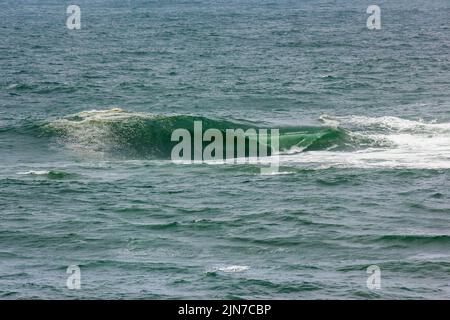 Wellen Sie am strand von vidigal, bekannt als sheraton Slab in rio de janeiro Stockfoto