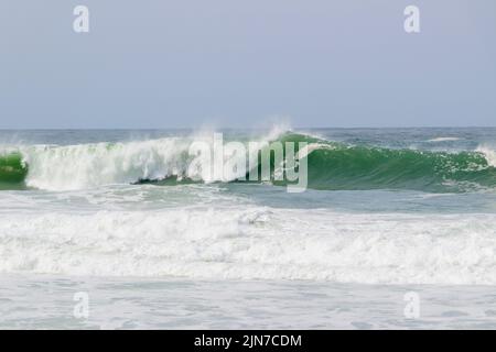 Wellen Sie am Rudder Beach an der Codaba in Rio de Janeiro Stockfoto