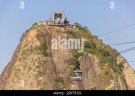 Blick auf die Nachbarschaft Nutte in rio de janeiro Stockfoto