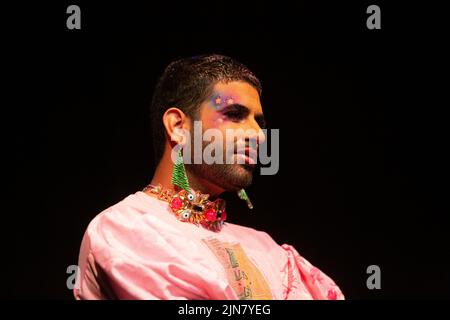 Edinburgh. Schottland, Großbritannien. 9. August 2022. Fotocall ALOK bei Traverse. Alok wird vom 9.. Bis 21.. August in Traverse auftreten. Pic Credit: Pako Mera/Alamy Live News Stockfoto