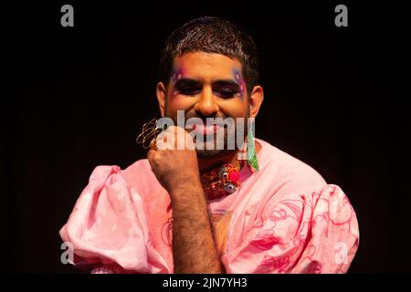 Edinburgh. Schottland, Großbritannien. 9. August 2022. Fotocall ALOK bei Traverse. Alok wird vom 9.. Bis 21.. August in Traverse auftreten. Pic Credit: Pako Mera/Alamy Live News Stockfoto