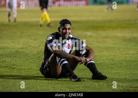 Campinas, Brasilien. 09. August 2022. Raniel während des Spiels zwischen Ponte Preta x Vasco, gültig für die Serie B der brasilianischen Meisterschaft, das am Dienstag (09) im Moisés Lucarelli Stadium in Campinas/SP ausgetragen wird. Quelle: Pedro Teixeira/FotoArena/Alamy Live News Stockfoto