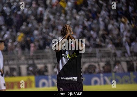 Campinas, Brasilien. 09. August 2022. Raniel während des Spiels zwischen Ponte Preta x Vasco, gültig für die Serie B der brasilianischen Meisterschaft, das am Dienstag (09) im Moisés Lucarelli Stadium in Campinas/SP ausgetragen wird. Quelle: Pedro Teixeira/FotoArena/Alamy Live News Stockfoto