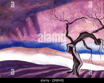 Oscar Bluemner - Tod - 1926 Stockfoto