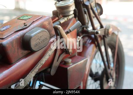 1928 Moto Guzzi Sport 500 ccm. Stockfoto