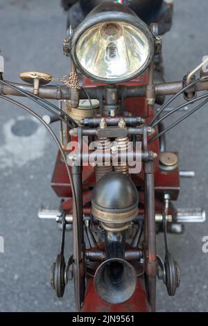 1928 Moto Guzzi Sport 500 ccm. Stockfoto