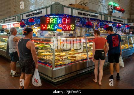 West Side Markt Clevelands ältester öffentlicher Markt in Cleveland Stockfoto