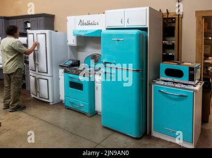 Lehmans Eisenwarengeschäft in Kidron, Ohio Stockfoto