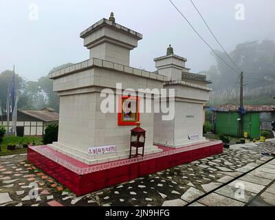 20. Juni 2022, Indien. Aritar Lake (Ghati-Tso) oder Lampokhari Lake im East Sikkim Bezirk des indischen Staates Sikkim. Stockfoto