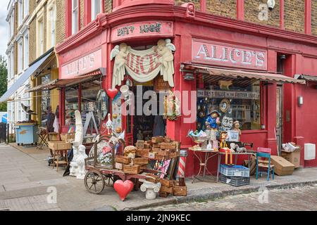 Alice's Antiques Paddington Film Drehort Stockfoto