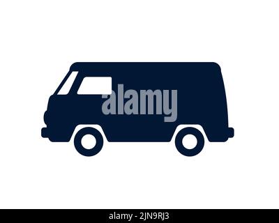 Klassisches Vintage liefern van Symbol isoliert auf weißem Hintergrund - Vektor-Illustration Stock Vektor