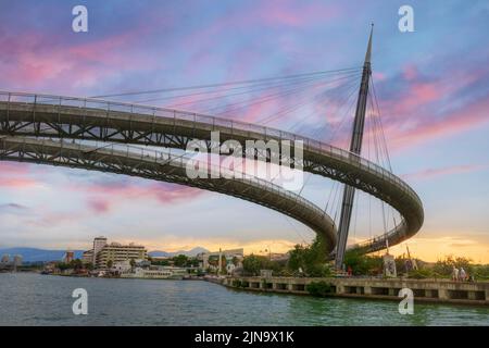 Ponte del Mare, Pescara, Abruzzen, Italien Stockfoto