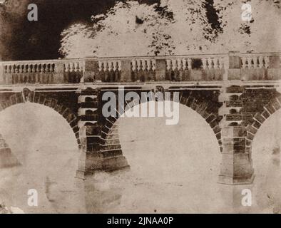 Talbot, William Henry Fox - »die alte Brücke« Stockfoto