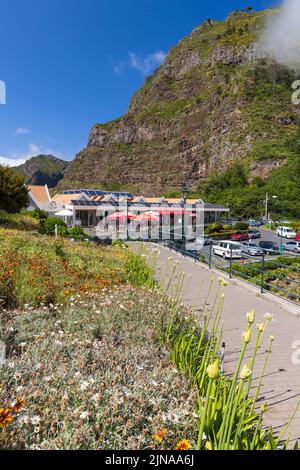 Miradouro Eira do Serrado (Tal der Nonnen), Madeira, Poretugal Stockfoto