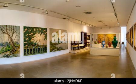 La Roqueta Fabrik Keramik, Museu de Mallorca, Palma, Mallorca, Spanien Stockfoto