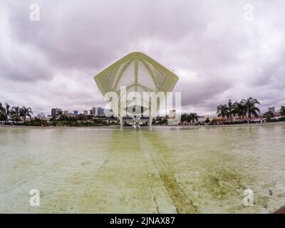 Garten des Museums von morgen. Rio de Janeiro 17. November 2018 Stockfoto