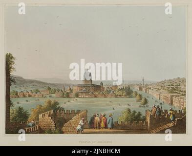 Solomon-Tempel - Mayer Luigi - 1810 Stockfoto