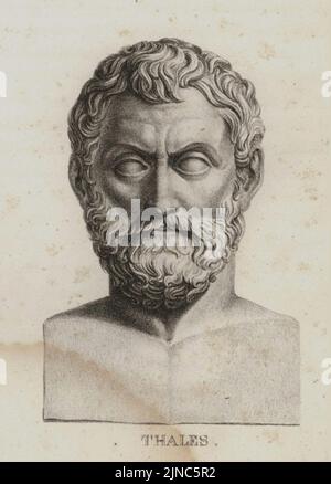 Thales 1825 am Alex. Onasis Stiftung Stockfoto